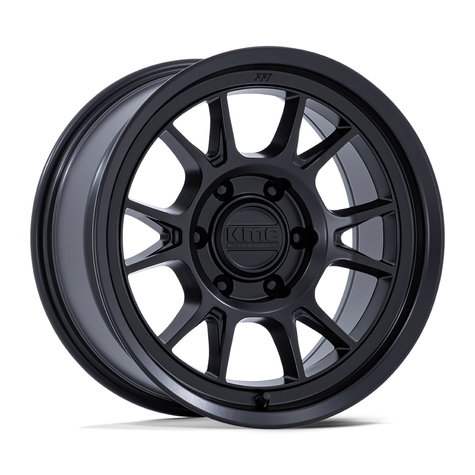 KMC KM729 RANGE – 17X8.5 – 5X127 – -10 mm – MATTE BLACK