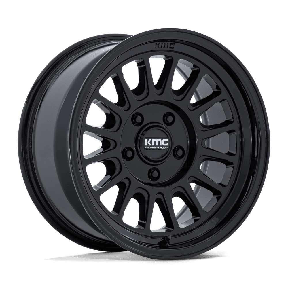 KMC KM733 IMPACT FFT – 17X8.5 – 6X139.7 – 25 mm – GLOSS BLACK