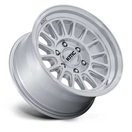 KMC KM733 IMPACT FFT – 18X9 – 8X170 – 18 mm – GLOSS SILVER W/ MACHINED FACE