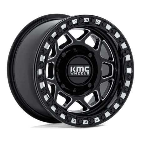 KMC Powersports KS241 TORX UTV BEADLOCK – 15X8 – 4X137 – 0 mm – GLOSS BLACK MILLED