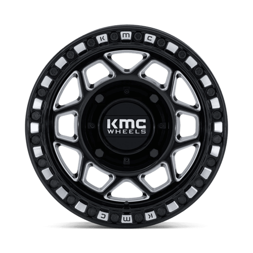 KMC Powersports KS241 TORX UTV BEADLOCK – 15X8 – 4X137 – 0 mm – GLOSS BLACK MILLED