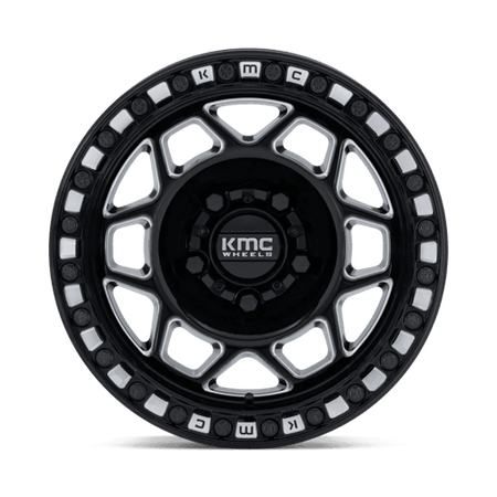 KMC Powersports KS241 TORX UTV BEADLOCK – 15X8 – 5X114.3 – 0 mm – GLOSS BLACK MILLED