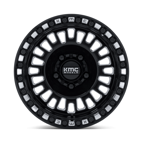 KMC Powersports KS242 AZTEC UTV BEADLOCK – 15X7 – 5X114.3 – 38 mm – GLOSS BLACK MILLED