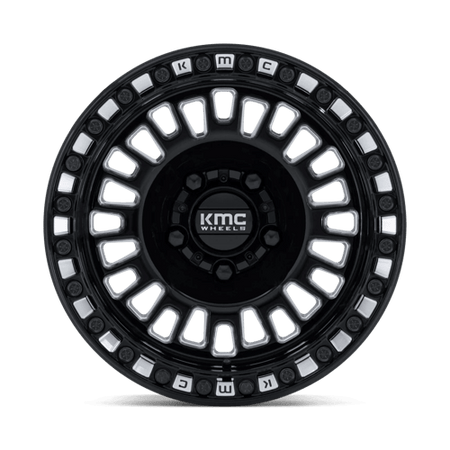 KMC Powersports KS242 AZTEC UTV BEADLOCK – 15X7 – 5X114.3 – 38 mm – GLOSS BLACK MILLED
