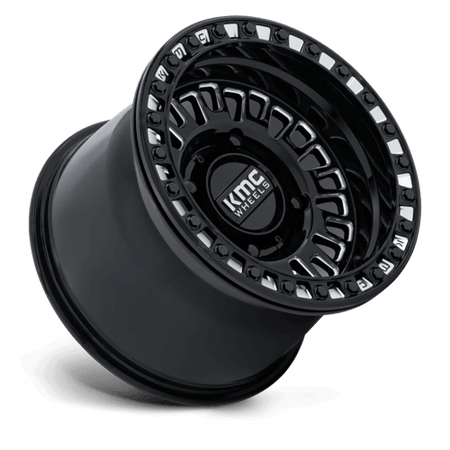 KMC Powersports KS242 AZTEC UTV BEADLOCK – 15X8 – 4X137 – 0 mm – GLOSS BLACK MILLED