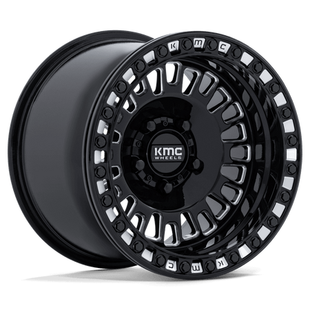 KMC Powersports KS242 AZTEC UTV BEADLOCK – 15X10 – 5X114.3 – 0 mm – GLOSS BLACK MILLED