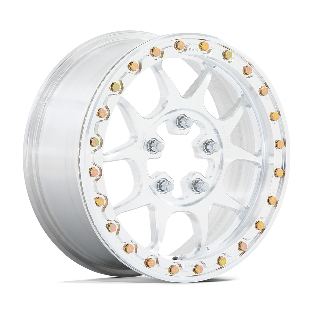 KMC Powersports KS437 TORO FORGED UTV BEADLOCK – 15X10 – 5X114.3 – 0 mm – RAW MACHINED FORGED