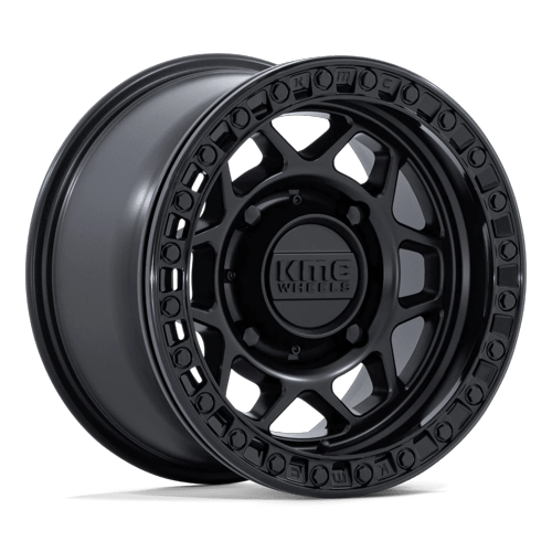 KMC Powersports KS241 TORX UTV BEADLOCK – 15X8 – 5X114.3 – 0 mm – MATTE BLACK W/ GLOSS BLACK RG