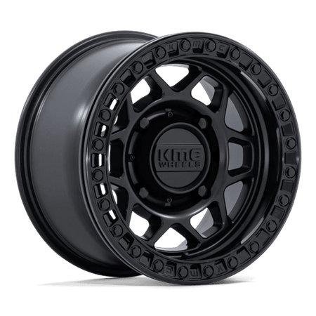 KMC Powersports KS241 TORX UTV BEADLOCK – 15X8 – 5X114.3 – 0 mm – MATTE BLACK W/ GLOSS BLACK RG