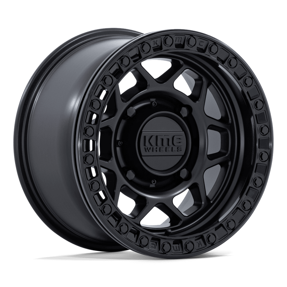 KMC Powersports KS241 TORX UTV BEADLOCK – 15X8 – 5X114.3 – 0 mm – MATTE BLACK W/ GLOSS BLACK RG