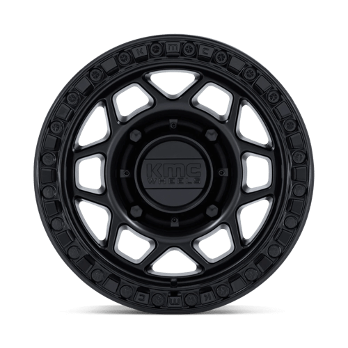 KMC Powersports KS241 TORX UTV BEADLOCK – 15X8 – 5X114.3 – 0 mm – MATTE BLACK W/ GLOSS BLACK RG