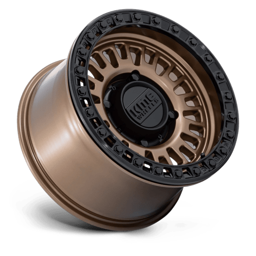 KMC Powersports KS242 AZTEC UTV BEADLOCK – 15X10 – 4X156 – 0 mm – MATTE BRONZE W/ MATTE BLACK RG