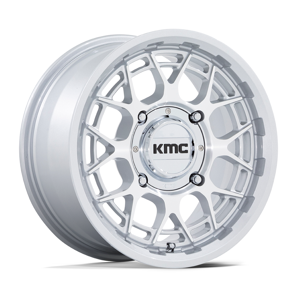 KMC Powersports KS139 TECHNIC UTV – 15X7 – 5X114.3 – 38 mm – GLOSS SILVER MACHINED
