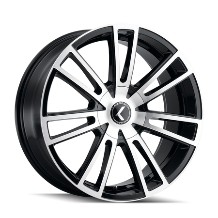 Kraze Wheels SPECTRA – 20x8.5, 5x110/5x127, +38 – Gloss Black Machined