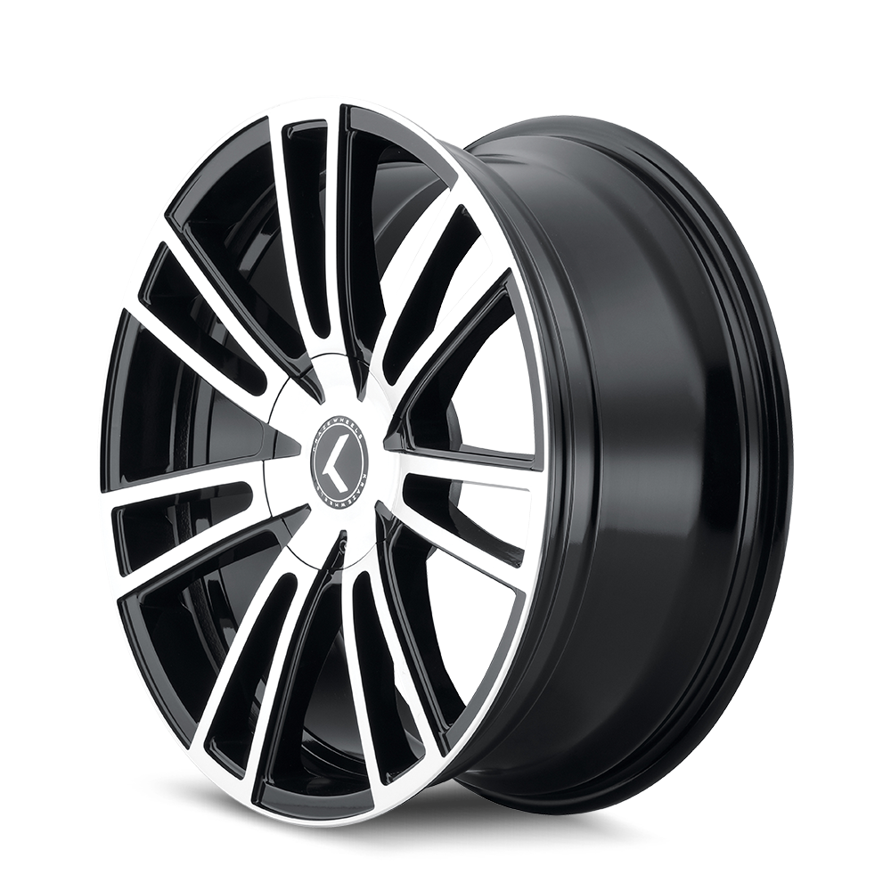Kraze Wheels SPECTRA – 20x8.5, 5x112/5x120, +38 – Gloss Black Machined