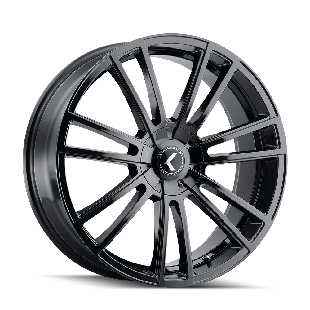 Kraze Wheels SPECTRA – 20x8.5, 5x108/5x114.3, +38 – Gloss Black