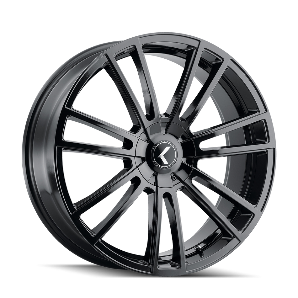 Kraze Wheels SPECTRA – 18x8, 5x108/5x114.3, +40 – Gloss Black