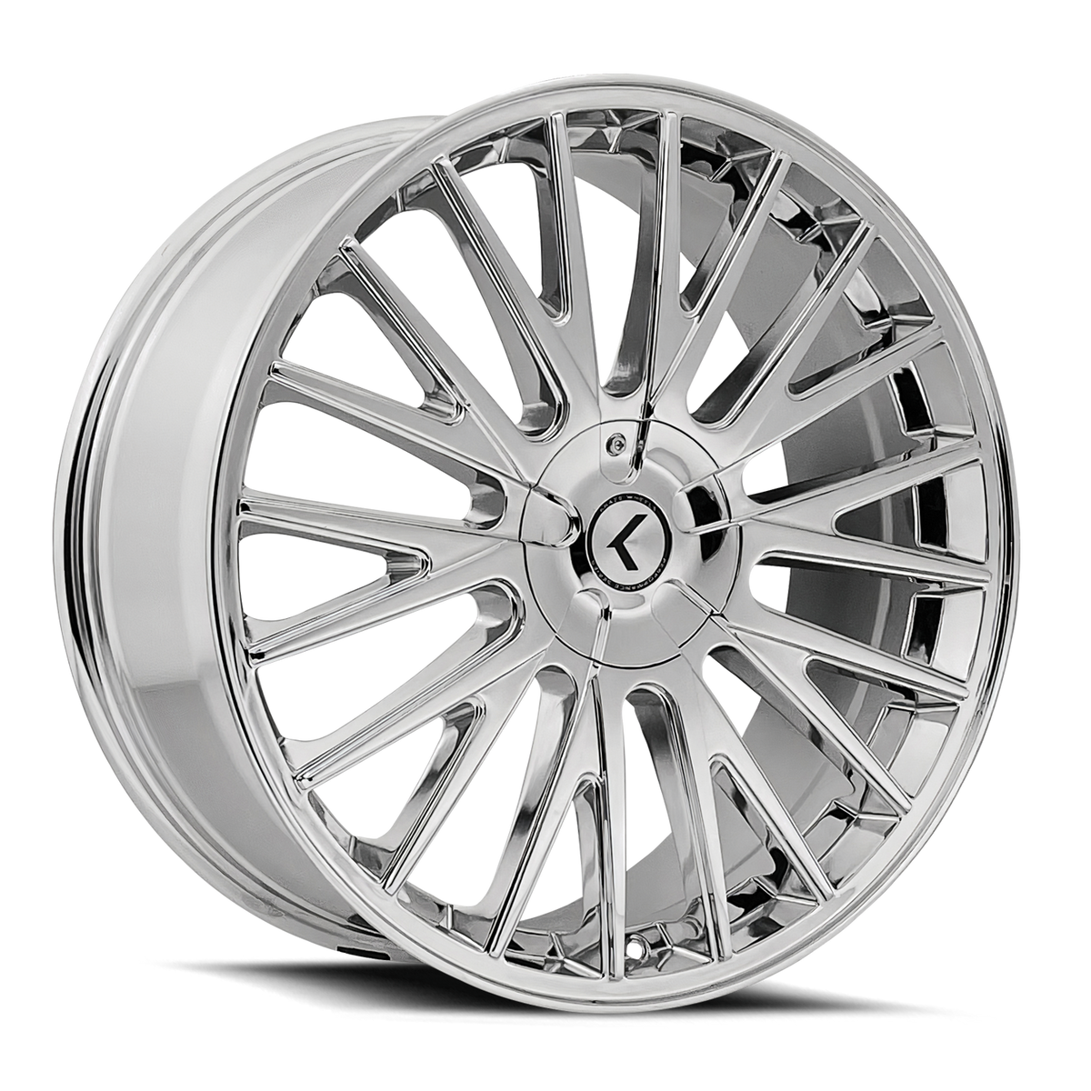 Kraze Wheels DOUBLE DOWN – 20x8.5, 5x108/5x114.3, +38 – Chrome