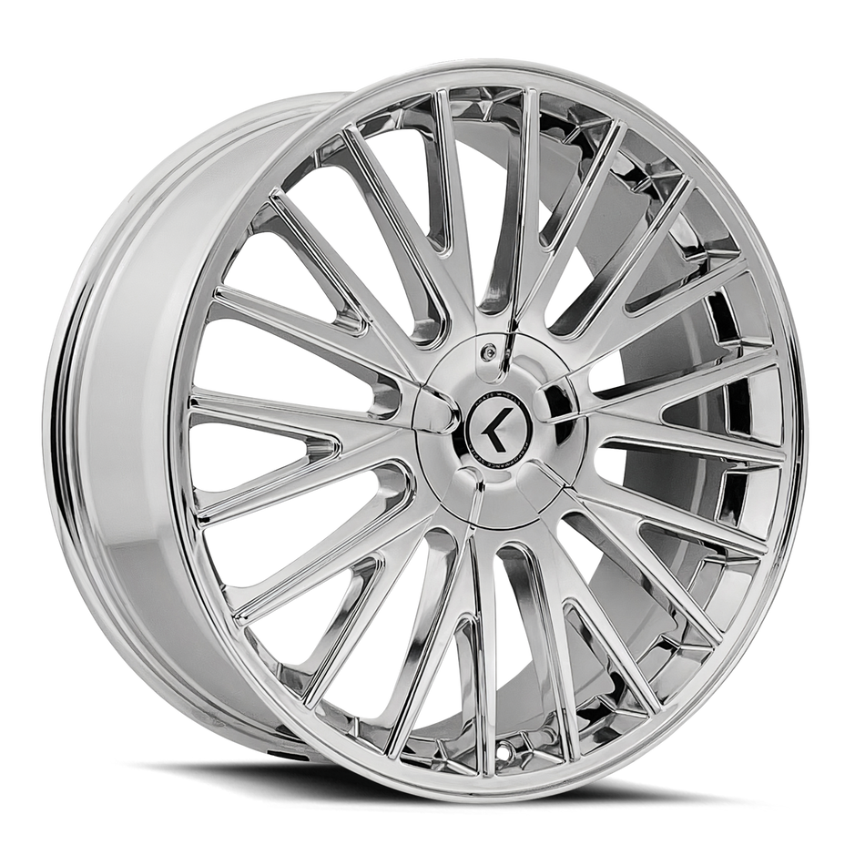 Kraze Wheels DOUBLE DOWN – 20x8.5, 5x108/5x114.3, +38 – Chrome