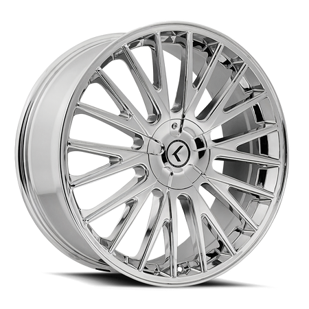 Kraze Wheels DOUBLE DOWN – 20x8.5, 5x112/5x120, +38 – Chrome