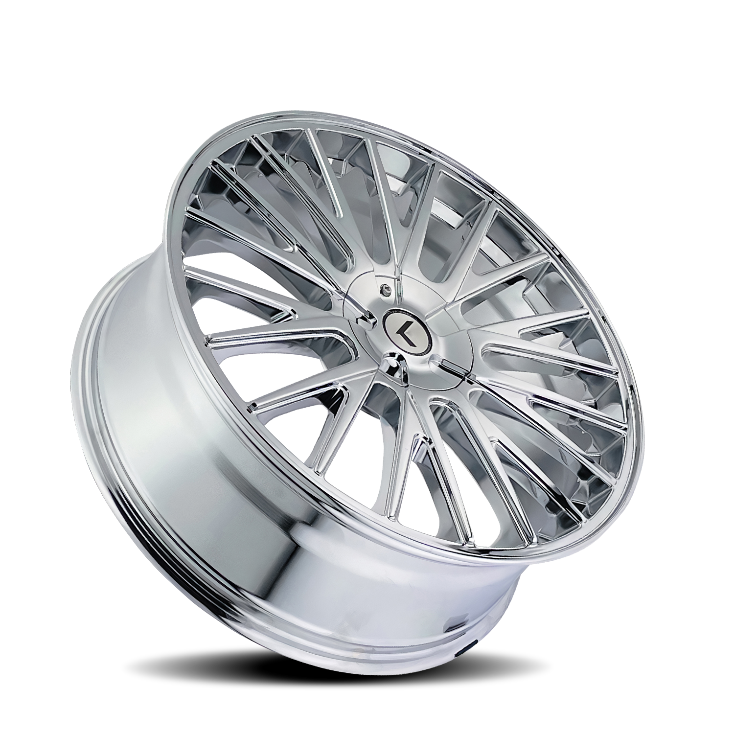 Kraze Wheels DOUBLE DOWN – 20x8.5, 5x112/5x120, +38 – Chrome