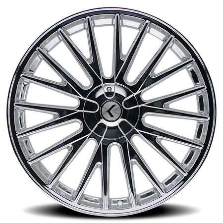 Kraze Wheels DOUBLE DOWN – 20x8.5, 5x112/5x120, +38 – Chrome