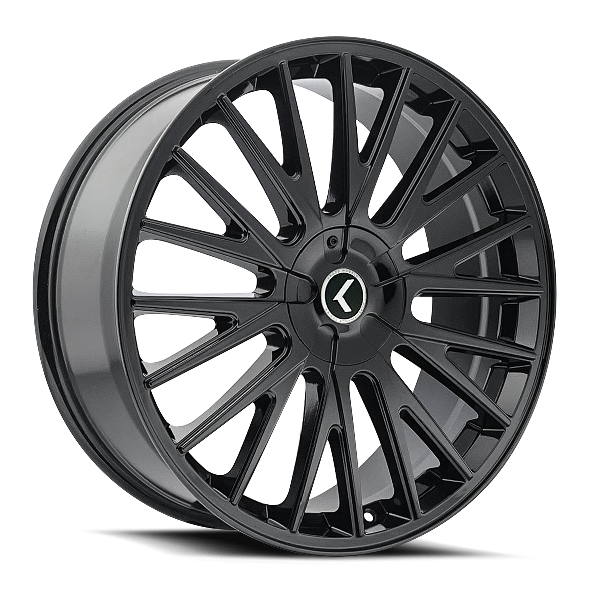 Kraze Wheels DOUBLE DOWN – 20x8.5, 5x108/5x114.3, +38 – Gloss Black