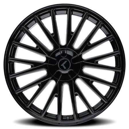 Kraze Wheels DOUBLE DOWN – 17x8, 5x108/5x114.3, +38 – Gloss Black