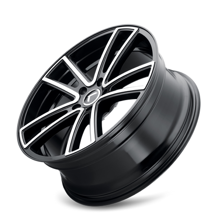 Kraze Wheels LUSSO – 17x8, 5x115, +38 – Gloss Black Machined