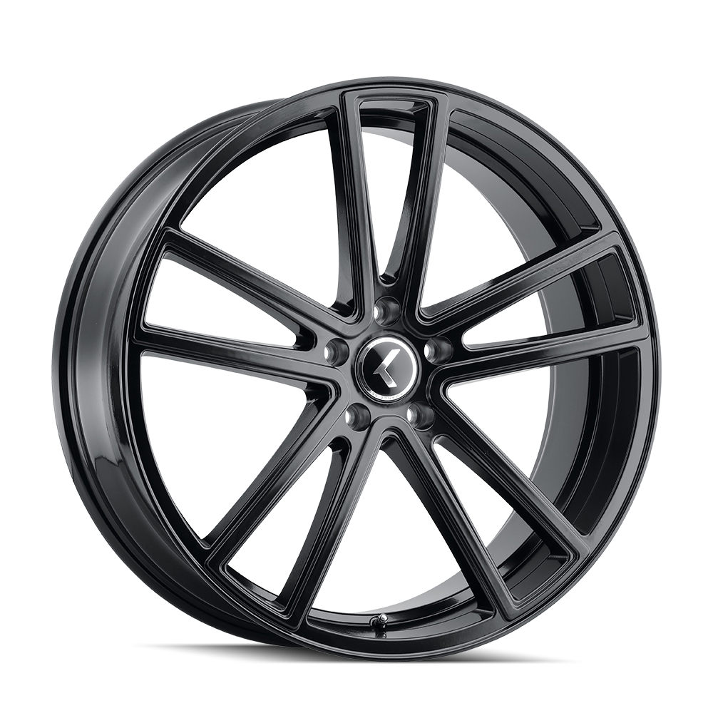 Kraze Wheels LUSSO – 22x9.5, 6x139.7, +30 – Gloss Black