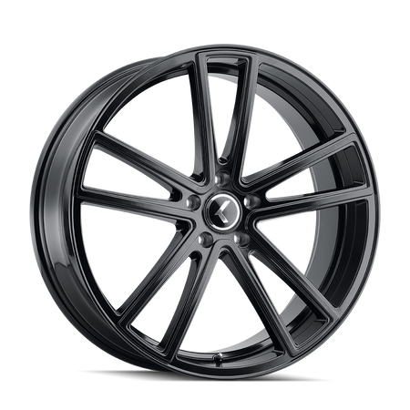 Kraze Wheels LUSSO – 22x9.5, 6x139.7, +30 – Gloss Black