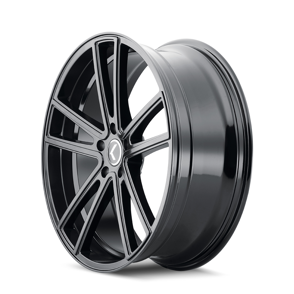 Kraze Wheels LUSSO – 22x9.5, 6x139.7, +30 – Gloss Black