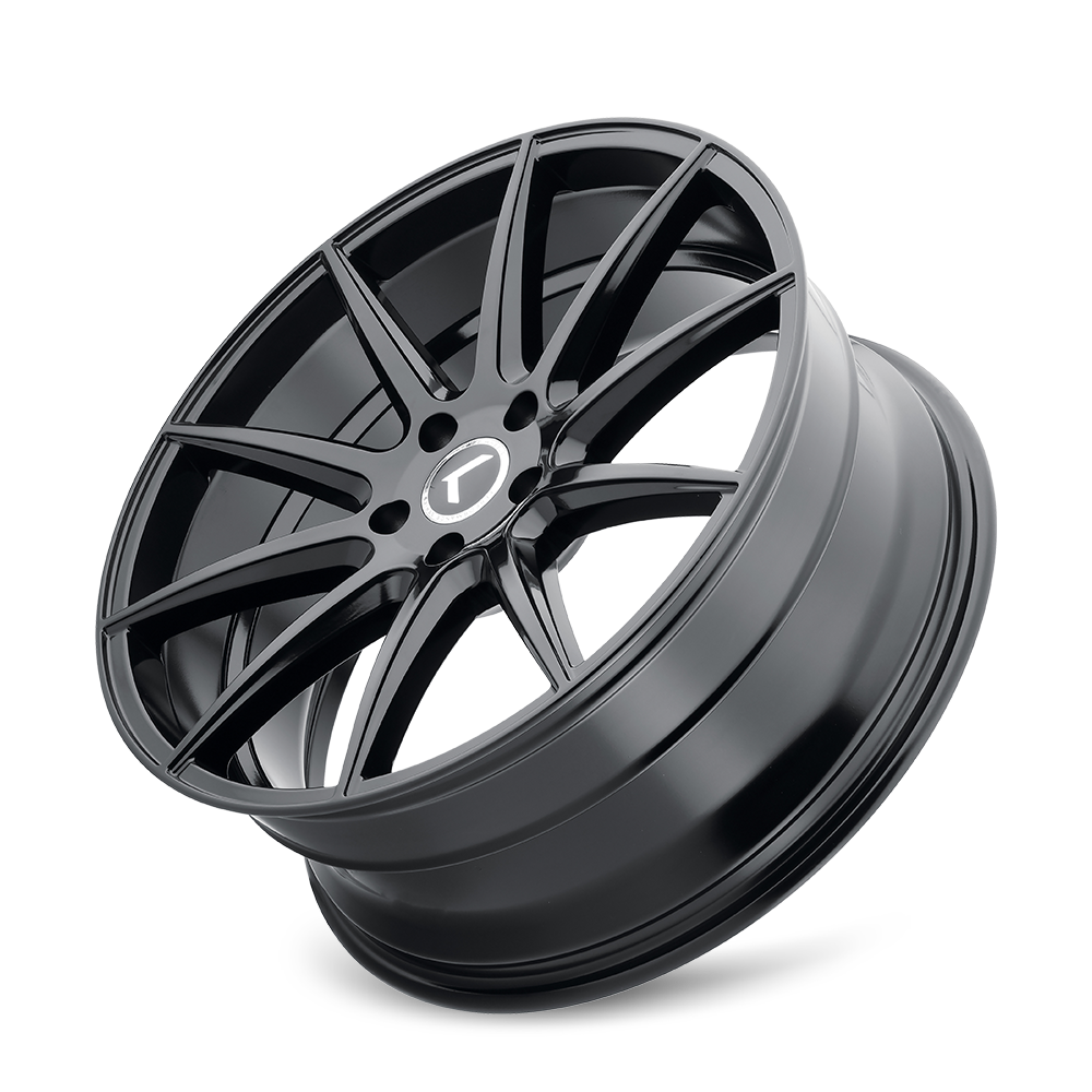 Kraze Wheels COSMOS – 17x8, 5x114.3, +38 – Gloss Black