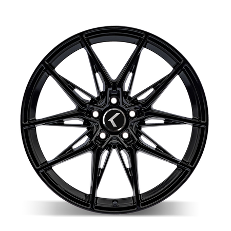 Kraze Wheels EVOLVE – 19x8.5, 5x114.3, +35 – Gloss Black