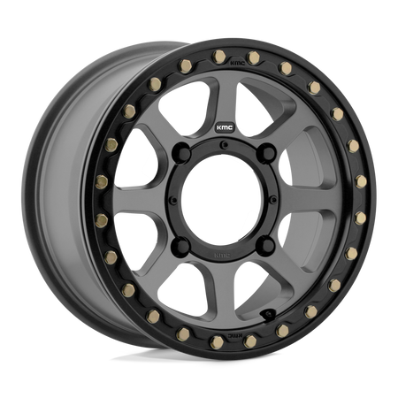 KMC Powersports KS234 ADDICT 2 UTV BEADLOCK – 15X6 – 4X156 – 38 mm – SATIN GRAY