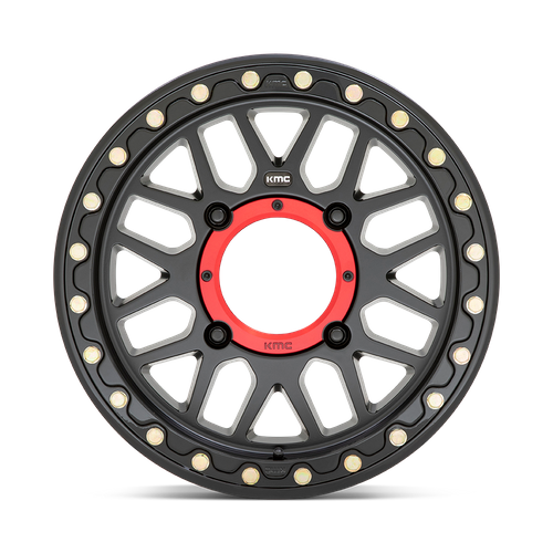 KMC Powersports KS235 GRENADE UTV BEADLOCK – 14X7 – 4X156 – 10 mm – SATIN BLACK
