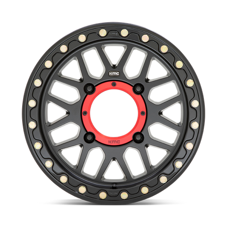 KMC Powersports KS235 GRENADE UTV BEADLOCK – 14X7 – 4X156 – 10 mm – SATIN BLACK