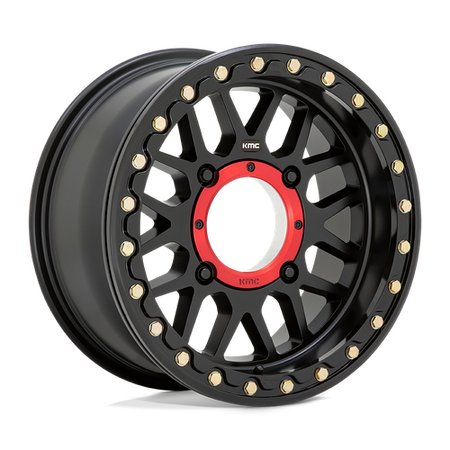 KMC Powersports KS235 GRENADE UTV BEADLOCK – 14X7 – 4X137 – 38 mm – SATIN BLACK