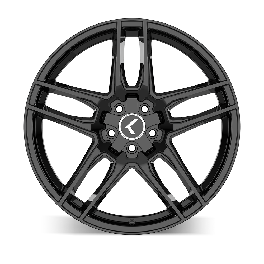 Kraze Wheels CONVERGE – 19x8.5, 5x112/5x120, +30 – Gloss Black