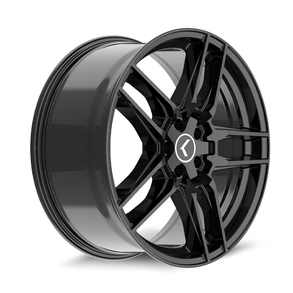 Kraze Wheels CONVERGE – 20x9, 5x112/5x120, +35 – Gloss Black