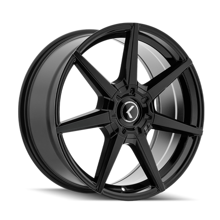 Kraze Wheels NOVA – 19x8.5, 5x108/5x114.3, +35 – Gloss Black