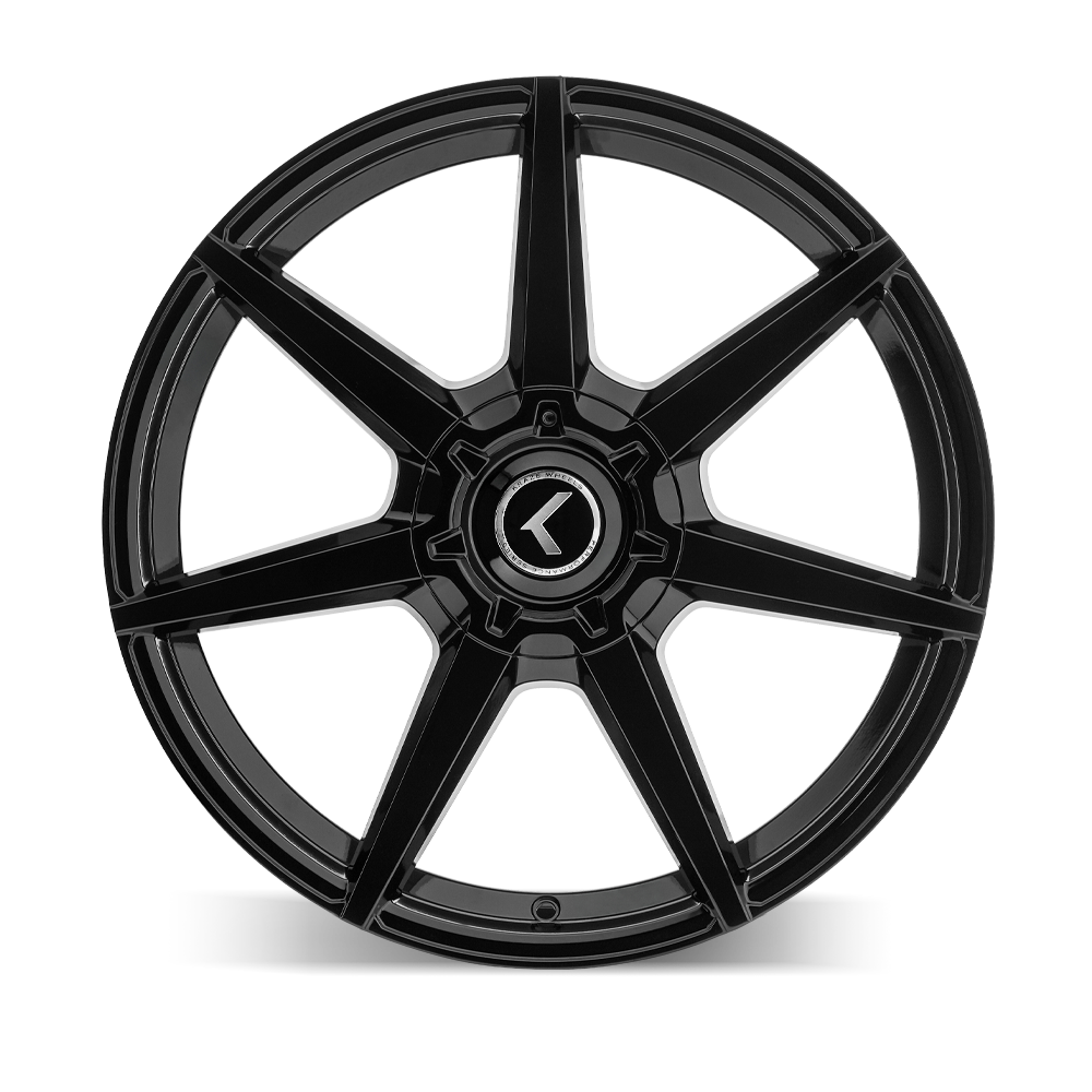 Kraze Wheels NOVA – 19x8.5, 5x108/5x114.3, +35 – Gloss Black