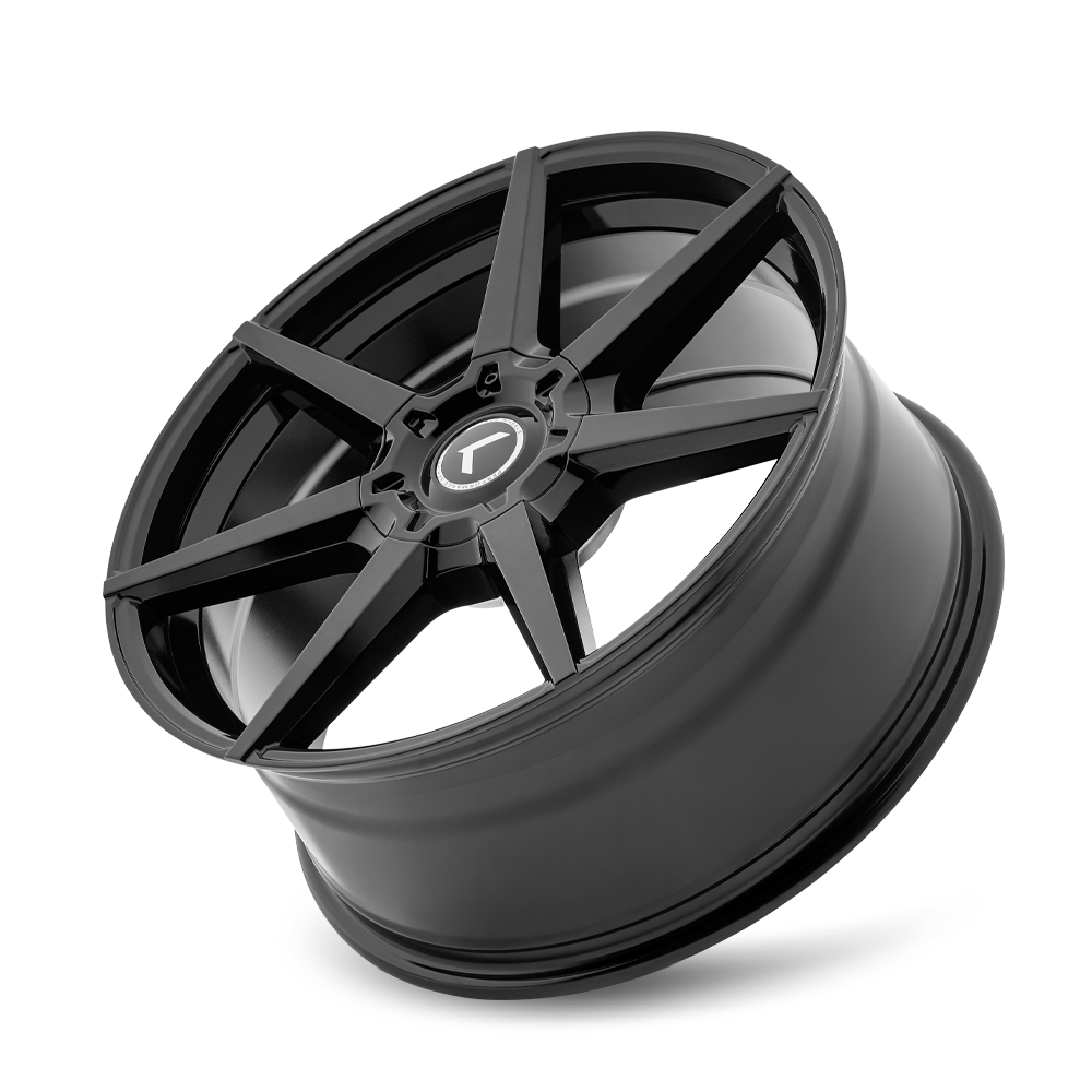 Kraze Wheels NOVA – 19x8.5, 5x108/5x114.3, +35 – Gloss Black