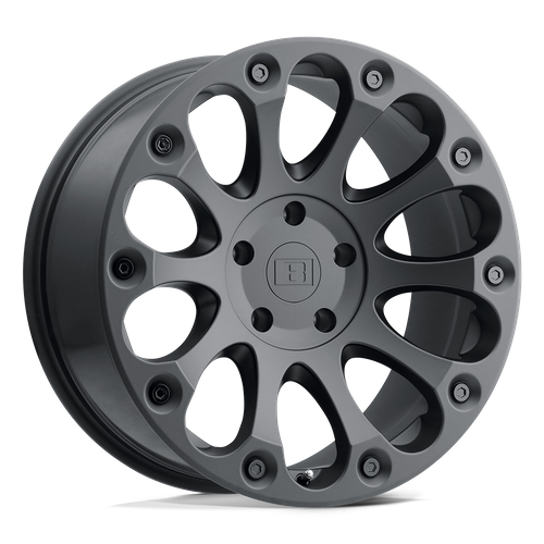 Level 8 IMPACT – 16X8.5 – 6X132 – 12 mm – MATTE BLACK