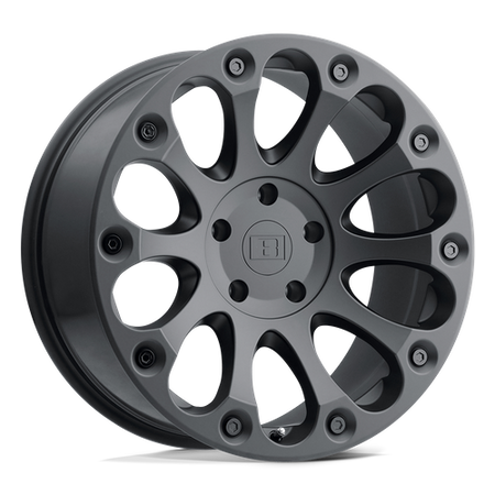 Level 8 IMPACT – 16X8.5 – 6X132 – 12 mm – MATTE BLACK