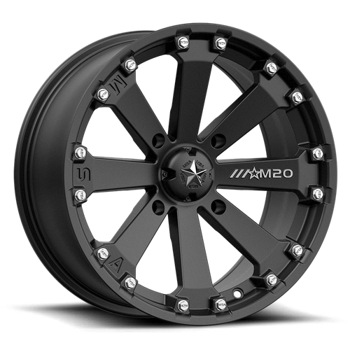 MSA Offroad Wheels M20 KORE UTV – 14X7 – 4X156 – 0 mm – MATTE BLACK