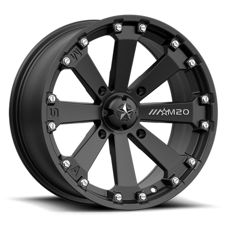 MSA Offroad Wheels M20 KORE UTV – 14X7 – 4X156 – 0 mm – MATTE BLACK