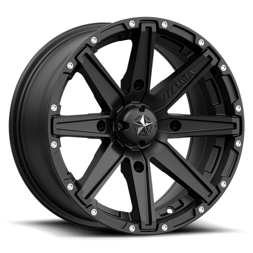 MSA Offroad Wheels M33 CLUTCH UTV – 15X7 – 4X156 – 10 mm – SATIN BLACK