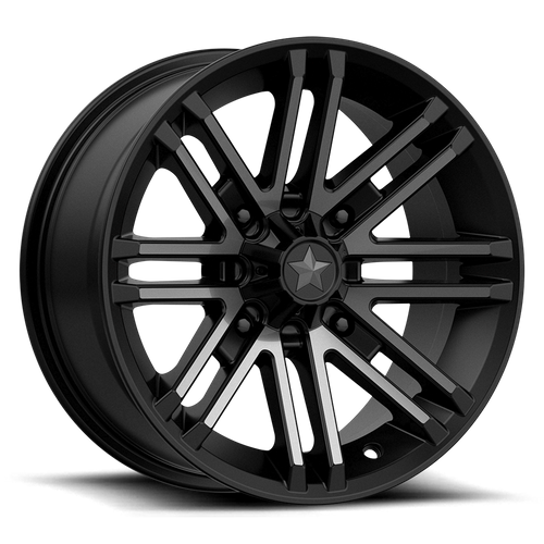 MSA Offroad Wheels M40 ROGUE UTV – 14X7 – 4X137 – 10 mm – SATIN BLACK W/ TITANIUM TINT
