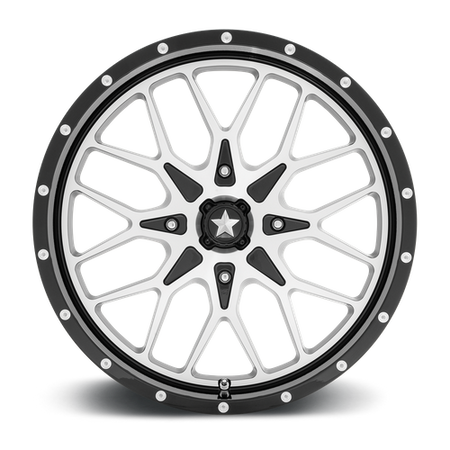 MSA Offroad Wheels M45 PORTAL UTV – 20X7 – 4X137 – 0 mm – GLOSS BLACK MACHINED